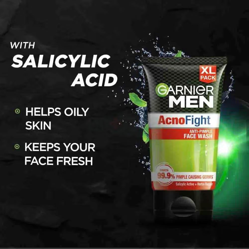 Garnier Men Acno Fight Face Wash 100ml