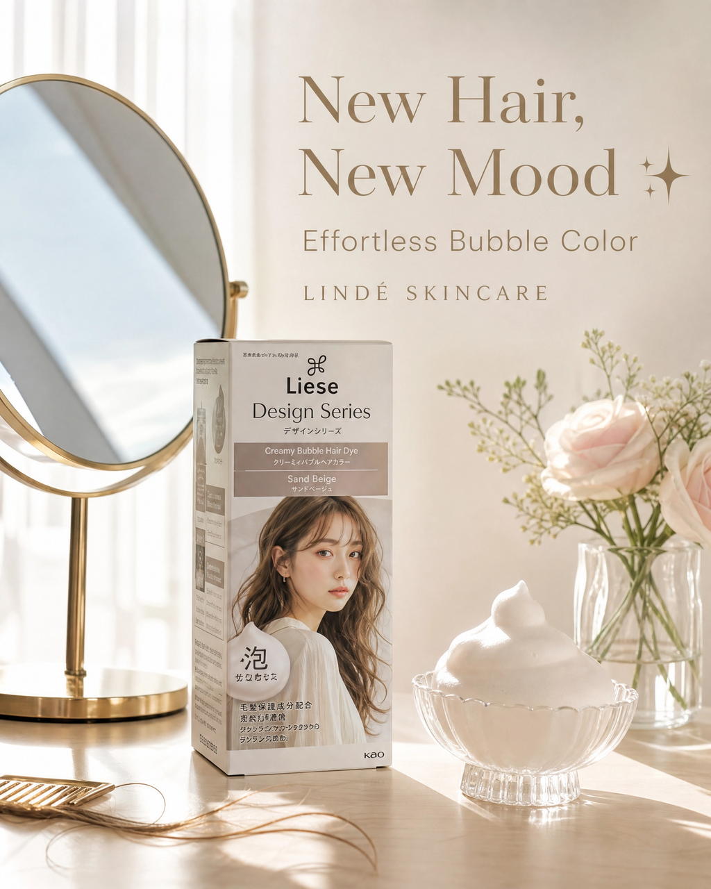 Liese Natural Series Creamy Bubble Hair Dye